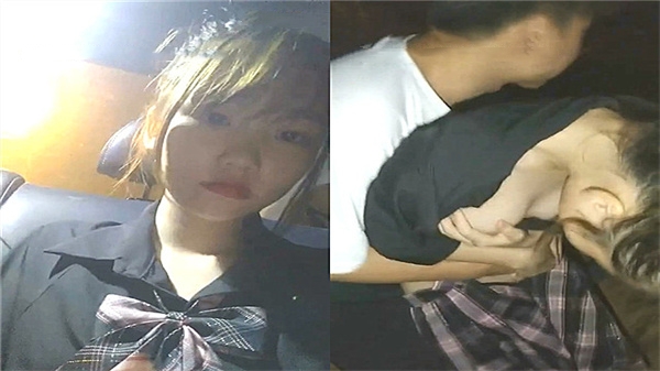 深夜路边3P狂干00后小学妹 骚穴浪叫内射到腿软