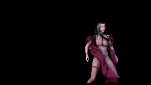 MMDLISA-SENORITA 3D辣妹狂舞 真空透视装骚穴若隐若现